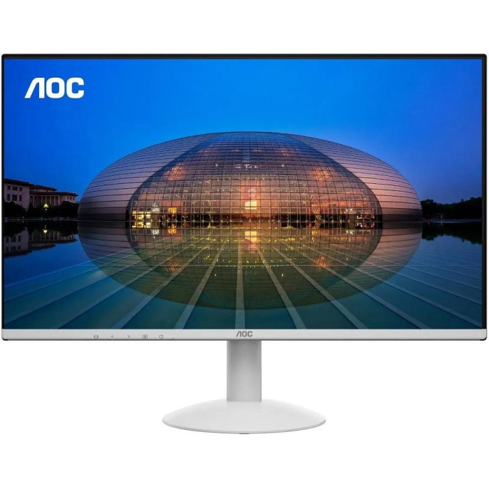 Монитор 23.8" AOC 24B30H3/BW IPS, 1920x1080, 120Hz, 4ms, 300сd/m, 1500:1 | VGA , HDMI 1.4 | ExPSU, Vesa 100, White