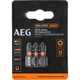 Биты ударные AAK253PZ1 (3 шт; PZ1; 25 мм) AEG 4932479170