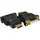 Переходник ACD Адаптер ACD-DAHIF-01B HDMI-DVI, Golden Plated, 19m/25f, Черный (742583) {400}