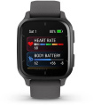 Смарт-часы Garmin Venu Sq 2,  35.9мм,  1.4",  серый/серый [010-02701-10]
