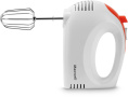 Миксер Maxwell MW-1358 W, ручной,  белый и оранжевый