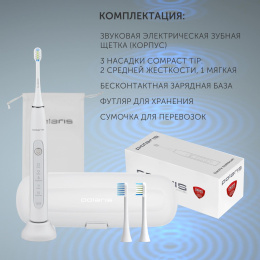 Зубная щетка электрическая Polaris PETB 0503 TC белый