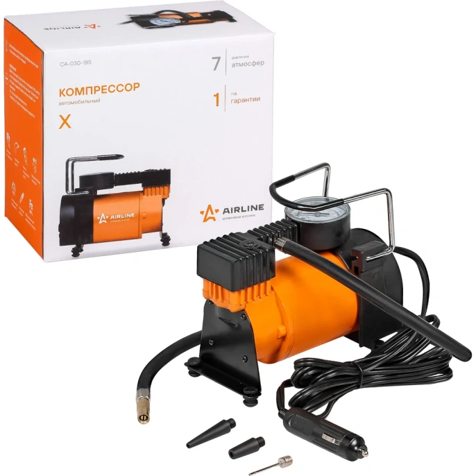 Компрессор Airline X TORNADO AC580 30л/мин., 7 АТМ CA-030-18S
