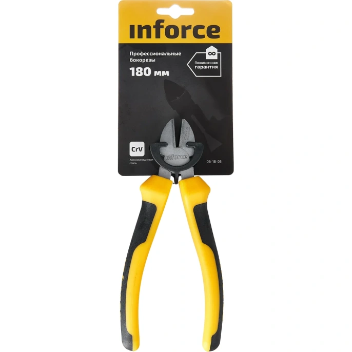 Профессиональные бокорезы Inforce 180 мм 06-18-05