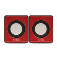 Акустическая система 2.0 ExeGate Disco 140 Red (питание USB, 2х3Вт (6Вт RMS), 100-20000Гц, красный, Color Box) EX289920RUS
