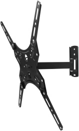 Кронштейн для телевизора Buro MF1, 13-60", настенный, поворот и наклон,  черный [bm-emva14f225bk]