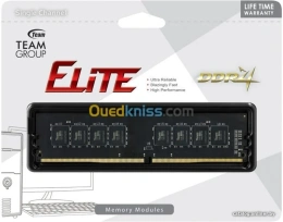 Оперативная память DDR4 4Gb PC-25600 3200MHz Team Elite TED44G3200C2201 CL22