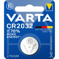 Батарейка Varta ELECTRONICS CR2032 BL1 Lithium 3V 6032 6032101401