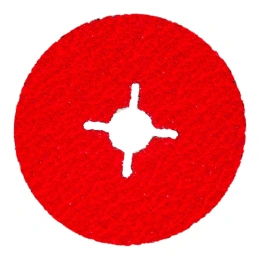 Фибровый шлифовальный круг CR5229 125x22 мм, керамика, Р36, 10 шт Interflex 3024362501-10