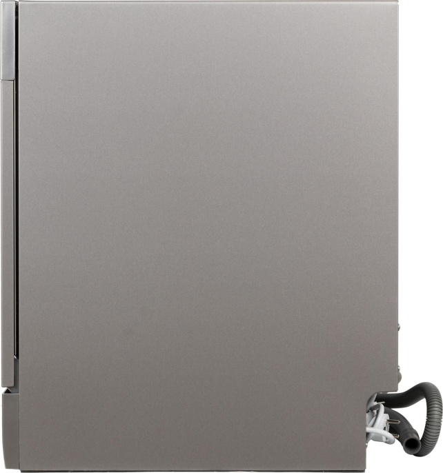 Посудомоечная машина WEISSGAUFF TDW 4006 S, компактная, настольная, 55см, загрузка 8 комплектов, серебристая [425988]