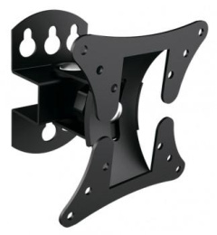 Кронштейн для телевизора Arm Media LCD-101, 10-26", настенный, поворот и наклон,  черный [10005]