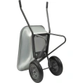 Двухколесная усиленная тачка Gigant с оцинкованным кузовом 110л ZAW-05