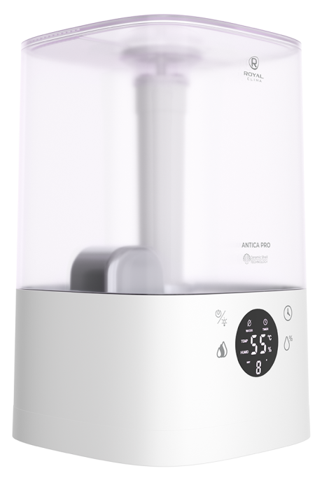 Увлажнитель воздуха ультразвуковой Royal Clima RUH-ANP300/4.3E-WT,  4.3л,  белый