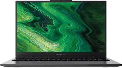 Ноутбук Digma Pro Fortis M Core i5 1235U 8Gb SSD512Gb Intel UHD Graphics 17.3" IPS FHD (1920x1080) Windows 11 Professional grey WiFi BT Cam 5500mAh (DN17P5-8DXW01)