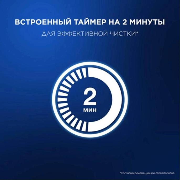 Зубная щетка электрическая Oral-B Pro 1 80870244 голубой