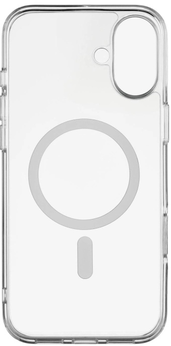 Чехол клип-кейс uBear для Apple iPhone 16 Plus Real with MagSafe прозрачный CS397TT67RL-I24M