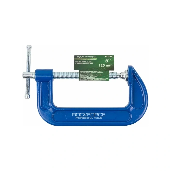 Струбцина Rockforce G-образная Profi 5-125мм RF-333115(17027)