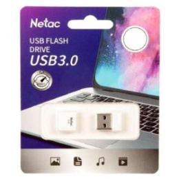 Флеш Диск Netac 32GB U116 NT03U116N-032G-32WH USB3.2 белый