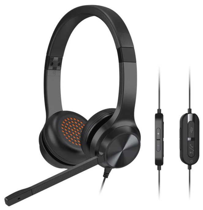 Наушники с микрофоном Creative Chat USB черный 2.1м накладные USB оголовье 51EF0980AA000