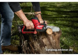 Аккумуляторная цепная садовая пила Milwaukee M12 FHS-0 FUEL 4933472211