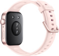 Смарт-часы Huawei Watch Fit 3 Pink Slo-B09 55020CED синхронизация с Android/iOS, экран AMOLED 1.82", поддержка SIM-карты: нет, пульсометр, измерение кислорода в крови, AOD, GPS, Bluetooth