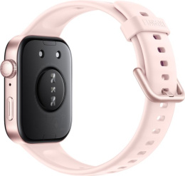 Смарт-часы Huawei Watch Fit 3 Pink Slo-B09 55020CED синхронизация с Android/iOS, экран AMOLED 1.82", поддержка SIM-карты: нет, пульсометр, измерение кислорода в крови, AOD, GPS, Bluetooth