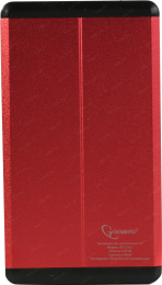 Внешний корпус 2.5" Gembird USB 3.0 SATA металл, красный EE2-U3S-2-R