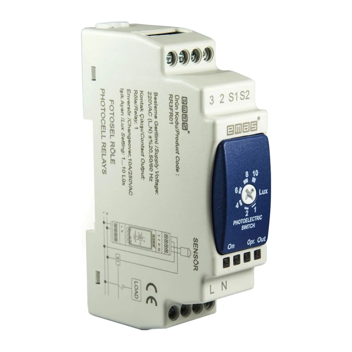 Автоматическое фотореле Emas RR3FR01