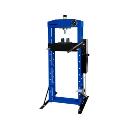 Гидравлический пресс ROSSVIK 15 т, HJ0822 SD0822 с педалью, напольный. Цвет синий RAL 5005 HJ0822.5005