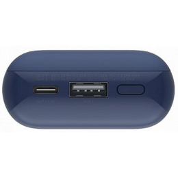 Внешний аккумулятор Power Bank Xiaomi Mi Pocket Edition Pro, 10000мAч, синий [bhr5785gl]