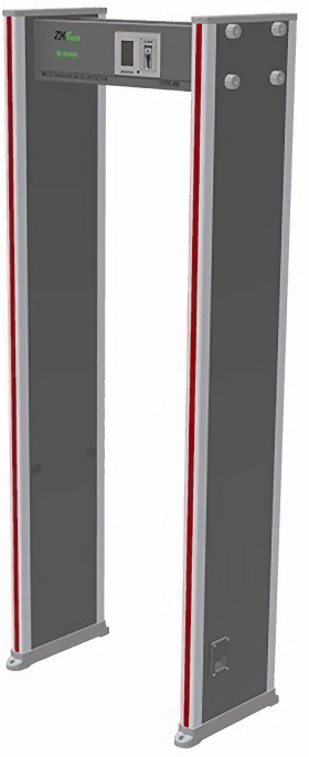 Металлодетектор ZKTeco ZK-D2180 арочный, 18 зон обнаружения; 256 уровней чувствительности; 3.5" LCD дисплей; подсчет людей и тревог; синхронная звуковая и светодиодная сигнализация; связь TCP/IP; удаленное управление; связь с турникетами; поддержка мобил