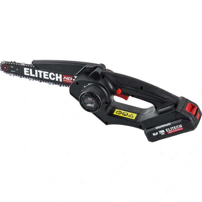 Пила цепная аккумуляторная Elitech CS 2008BLK (E1611.016.00) HD 205457