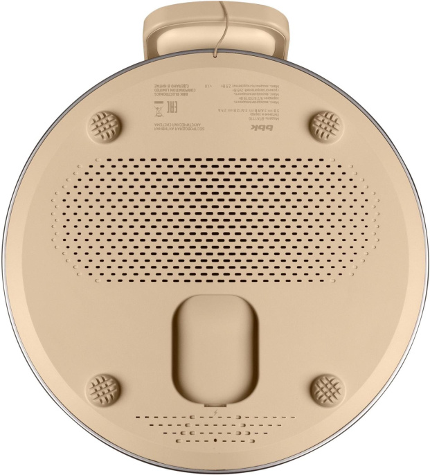 Колонка портативная BBK BTA1110, 10Вт, золотистый [bta1110 (gd)]