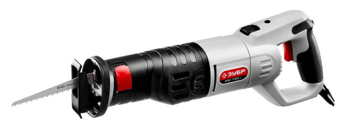 Сабельная пила Зубр ЗПС-1100 Э,  от электросети, без аккумуляторашт