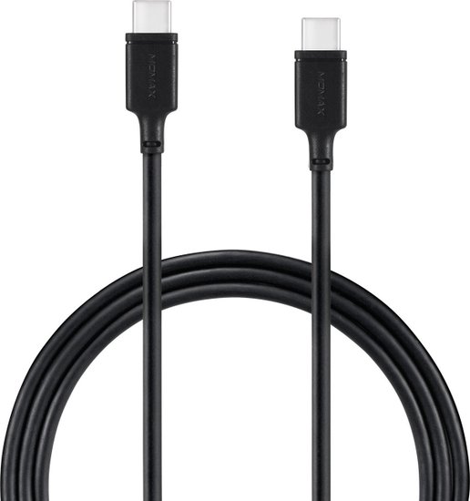 Кабель Momax Zero DC16D USB-C/USB-C 1м Черный
