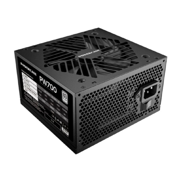 Блок питания Powercase PW700 80 Plus, ATX 2.31, 700W, APFC, DC-DC, 120mm Fan / PS-700W-DC