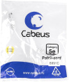 Патч-корд Cabeus PC-UTP-RJ45-Cat.5e-0.15m-WH-LSZH U/UTP RJ-45 вил.-вилка RJ-45 кат.5E 0.15м белый LSZH