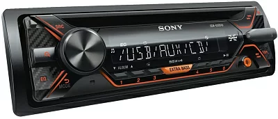 Автомагнитола CD Sony CDX-G1201U 1DIN 4x55Вт