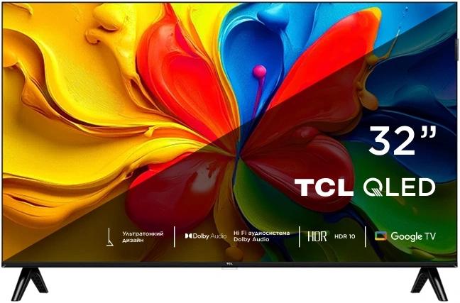 Телевизор QLED TCL 32" 32S4K-RU черный HD 60Hz DVB-T DVB-T2 DVB-C DVB-S DVB-S2 USB WiFi Smart TV RUS