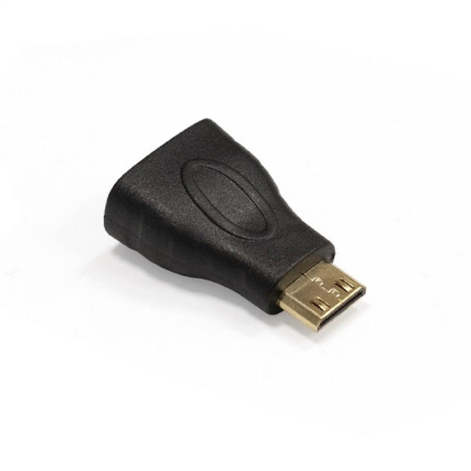Переходник HDMI-miniHDMI ExeGate EX-HDMI-FMC 19F/19M, позолоченные контакты EX284924RUS