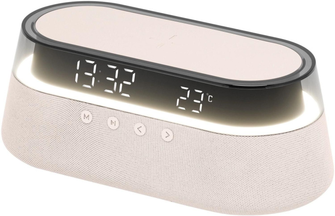 Колонка портативная BBK BTA1212, 10Вт, бежевый [bta1212 (bg)]