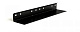 Hyperline TGB2-650-RAL9004 Горизонтальный монтажный профиль длиной 650 мм, для шкафов с глубиной 1000-1200 мм, цвет черный (RAL 9004) (для шкафов серии TTC2)