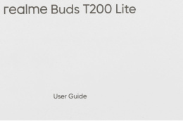Гарнитура внутриканальные Realme Techlife Buds T200 Lite серый беспроводные bluetooth в ушной раковине 6942729003761
