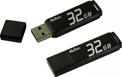Накопитель Netac NT03U351N-032G-20BK USB2.0 Flash Drive 32Gb (RTL)