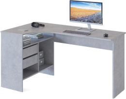 Стол компьютерный Сокол СПм-25 Л, ЛДСП, бетон