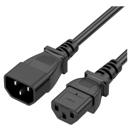 Кабель питания 5bites IEC-320-C13 UPS - IEC-320-C14, 220V, сечение 3x0.50мм2, 3м PC105-30A