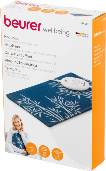 Электрическая грелка Beurer HK35 100Вт синий 260.02