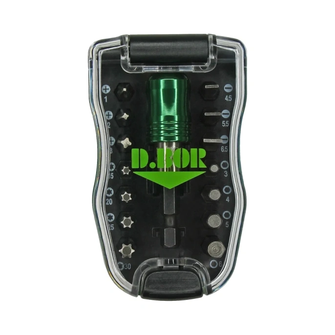 Набор бит (15 шт; Ph/Sl/Т/HEX) D.BOR D-SET-15B-1