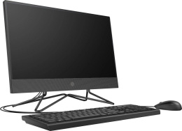 Моноблок HP 200 G4 21.5" Full HD i5 1235U 1.3 8Gb SSD512Gb Iris Xe DVDRW CR FreeDOS GbitEth WiFi BT 65W клавиатура мышь Cam черный 1920x1080 (6D418EA)