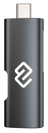 Устройство чтения карт памяти USB Type-C Digma CR-CU2522-G серый (CR-СU2522-G)